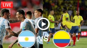 Argentina vs Colombia Live Football World Cup Qual. CONMEBOL | 1 Feb 2022