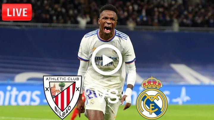 Athletic Club vs Real Madrid Live Football Copa del Rey | 3 Feb 2022