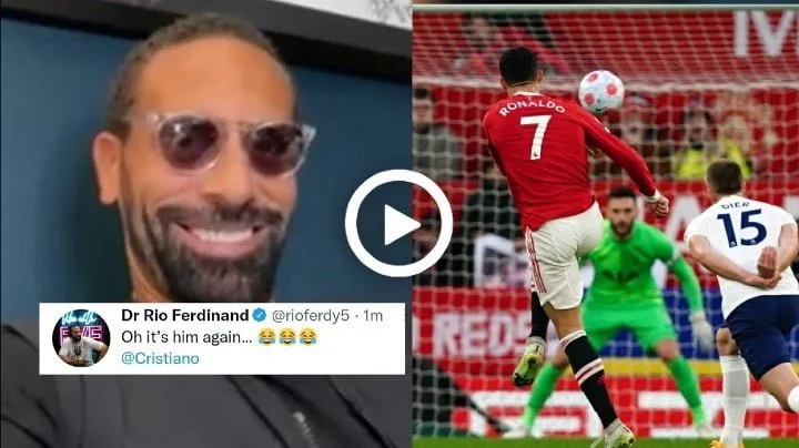 Video: FOOTBALL WORLD REACTS TO CRISTIANO RONALDO AMAZING HATTRICK GOALS FOR MAN UNITED VS TOTTENHAM! [3-2]