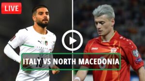 Italy vs North Macedonia Live Football WCQ UEFA | 24 Mar 2022