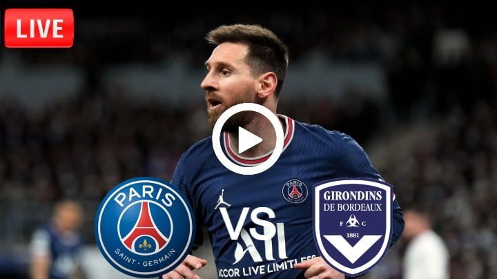 Paris Saint-Germain vs Bordeaux Live Football Ligue 1 | 13 Mar 2022