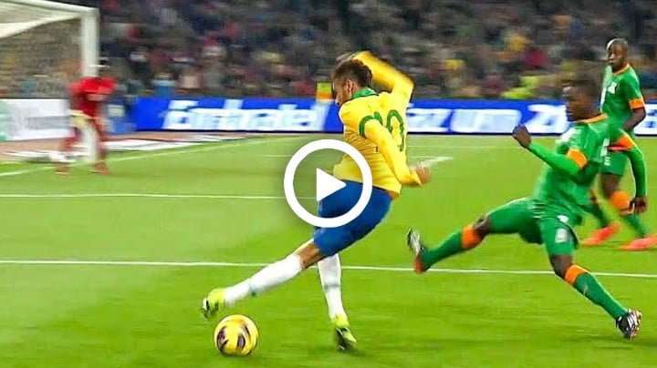 Video: Famous Players Destroyed By Neymar Jr in Brazil