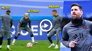 Video: Neymar, Messi & Mbappe Crazy Skills at the Bernabeu for Champions League