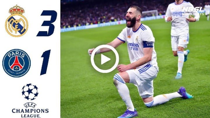 Video: Real Madrid vs PSG (3-1) All Goals & Extended Highlights 2022 HD
