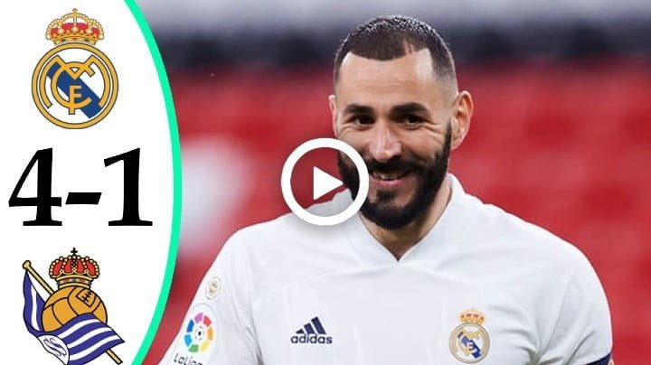 Video: Real Madrid vs Real Sociedad 4-1 Extended Highlights & All Goals 2022