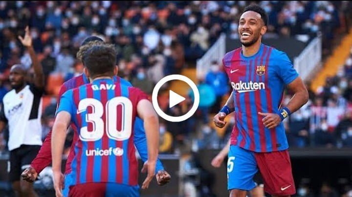 Video: All Pierre Emrick Aubameyang 9 Goals For Barcelona 2022 So Far