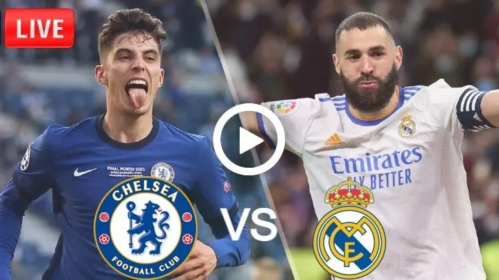 Chelsea vs Real Madrid Live Football Champions League | 6 April 2022