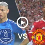 Everton vs Manchester United Live Football Premier League | 9 April 2022