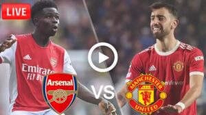 Arsenal vs Manchester United Live Football Premier League | 23 April 2022