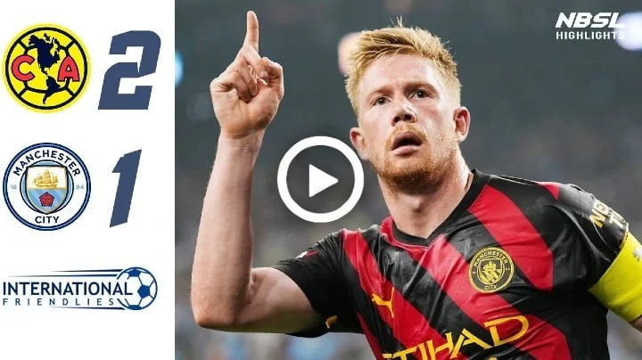 Video: Manchester City Vs Club America 2-1 Goals & Highlights - 2022