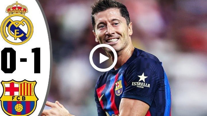 Video: Real Madrid 0-1 FC Barcelona | All Goals & Highlights