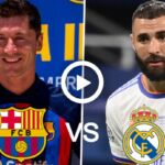Real Madrid vs Barcelona Live Football Club Friendly | 24 July 2022