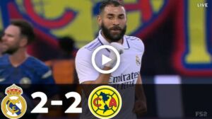 Video: Real Madrid vs Club America 2-2 - All Goals & Highlights | Pre Season Match 2022 HD