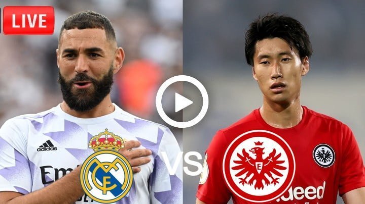 Real Madrid vs Eintracht Frankfurt Live Football UEFA Super Cup | 10 August 2022