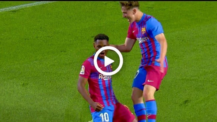 Video: The Magic of Ansu Fati | Barcelona 2022