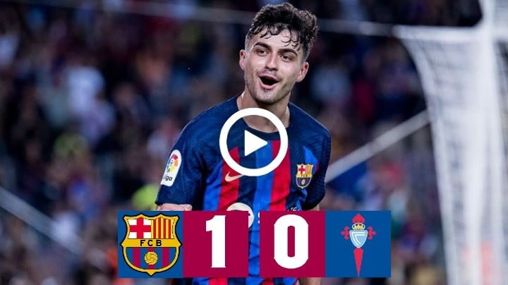 Video: Barcelona vs Celta Vigo 1-0 - Extеndеd Hіghlіghts & All Gоals 2022 HD