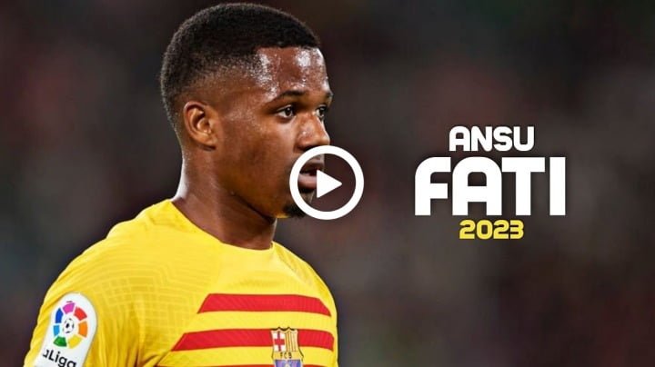 Ansu Fati 2023 • Skills & Goals | La Liga Champion.
