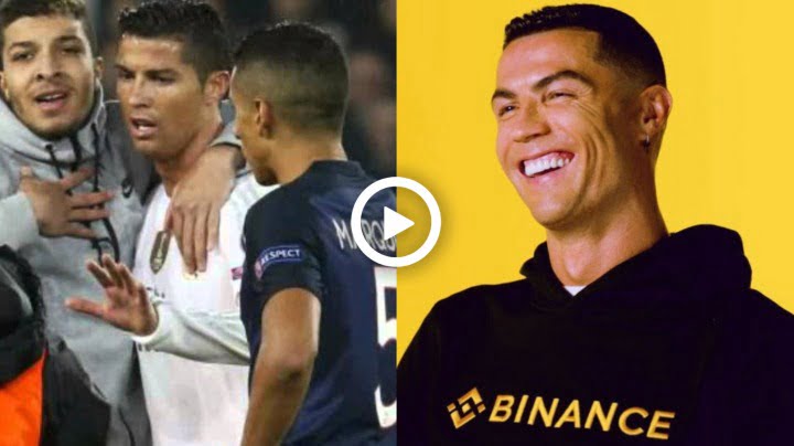 Video: A Fan Hugs Cristiano Ronaldo During the PSG – Real Madrid Match