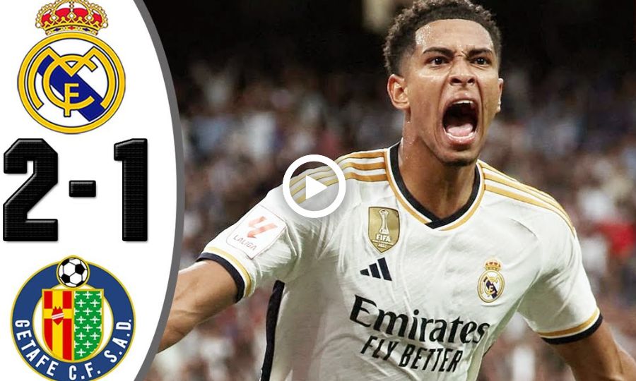 Video: Real Madrid 2-1 Getafe | All Goals And Highlights 2023