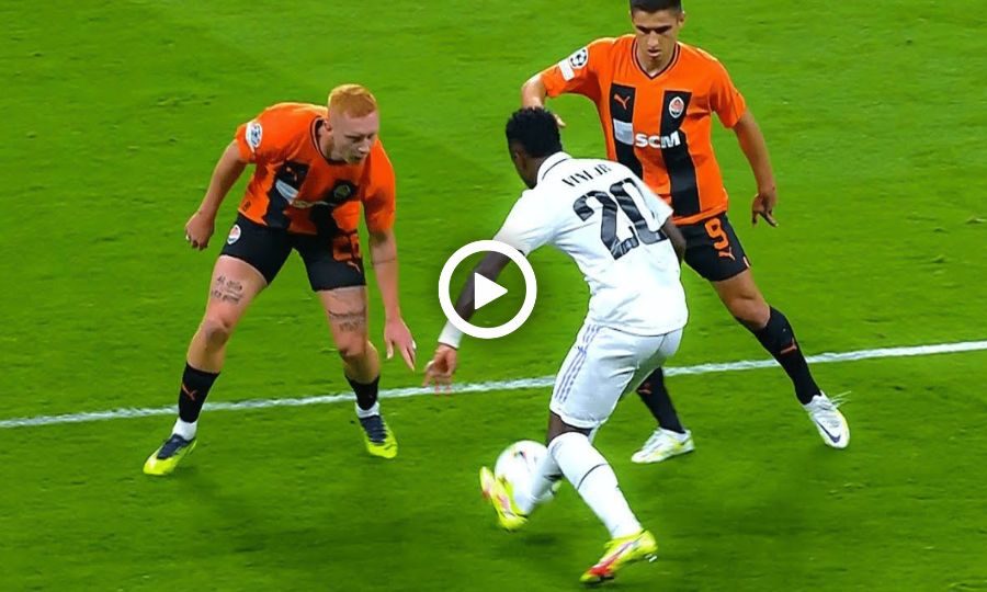 Video: 50+ Players Humiliated by Vinicius Jr