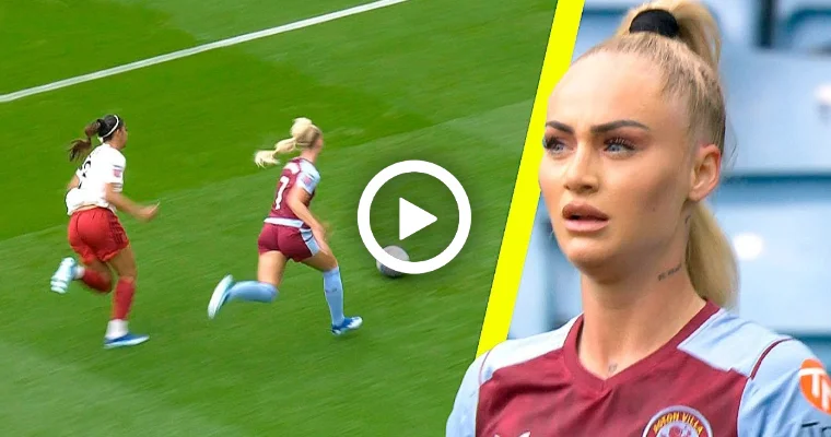 Video: Alisha Lehmann Vs Manchester United