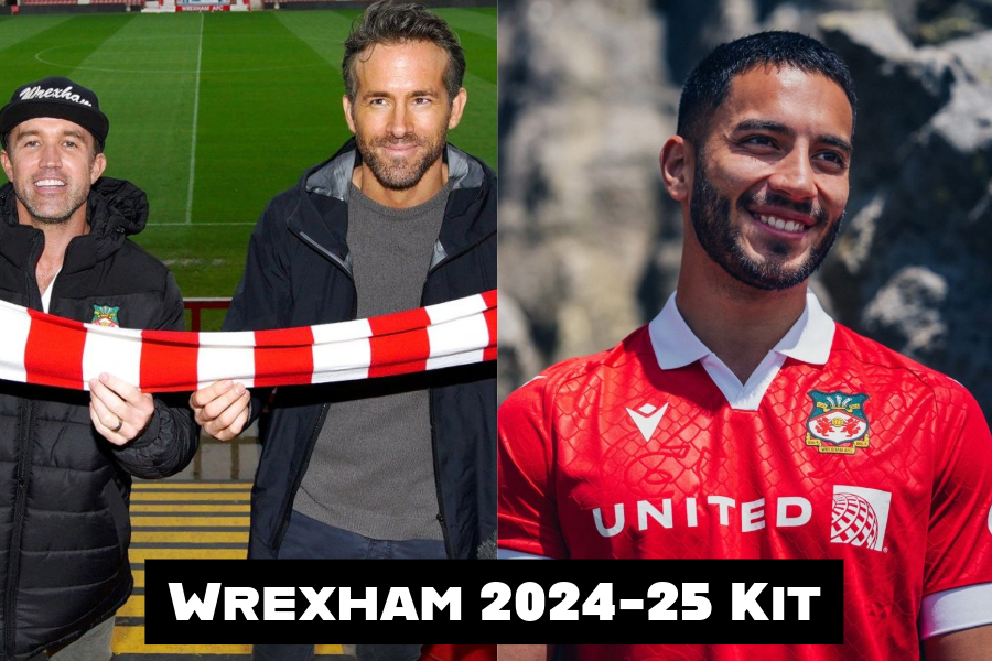 Wrexham Unveils New Home Kit for 2024–25 League One Season
