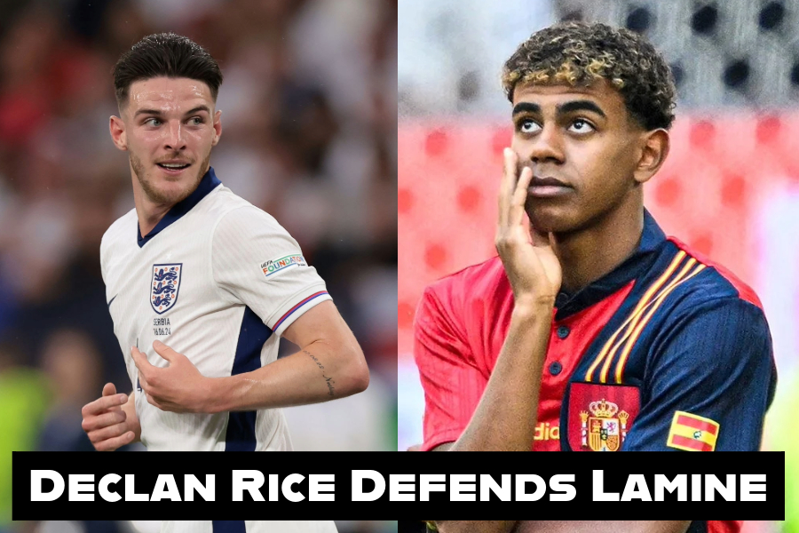 Declan Rice Criticizes Adrien Rabiot and France Players for Comments About Lamine Yamal