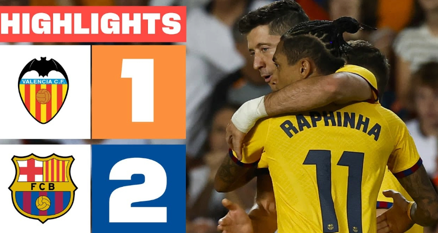 Watch Valencia vs Barcelona 1-2 | Highlights | La Liga