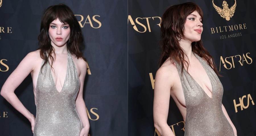 Sophie Thatcher Stuns in Silver at the 2024 Astra TV Awards