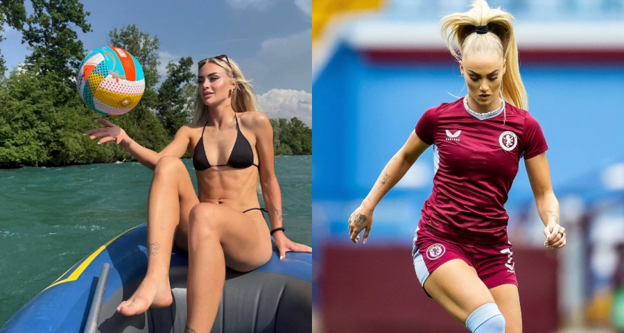 Alisha Lehmann Stuns in Tiny Bikini Boat Snap as Fans and Maya Jama React