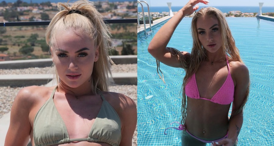 Alisha Lehmann Enjoys Relaxing Getaway With Stylish Poolside Moments