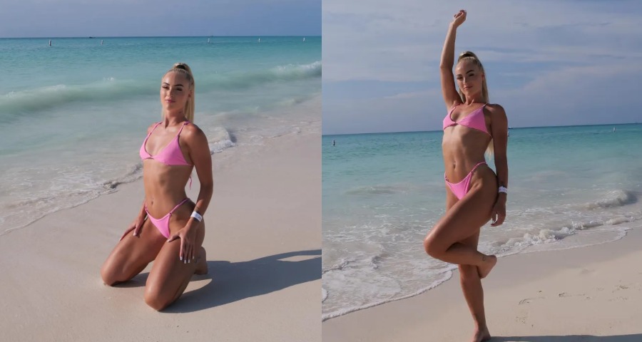 Alisha Lehmann Sends Fans Into a Frenzy With Stunning Bikini Throwback Photos