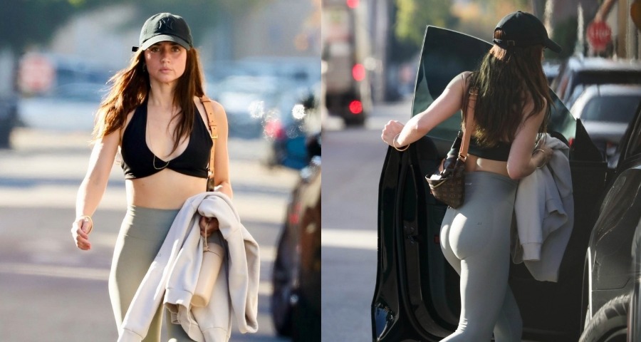 Ana de Armas Shows Off Toned Physique In Stylish Post Gym Look