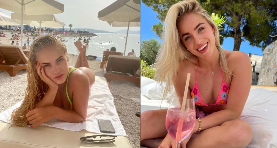 Ana Maria Marković Stuns Fans With Beachside Bikini Snaps in Croatia
