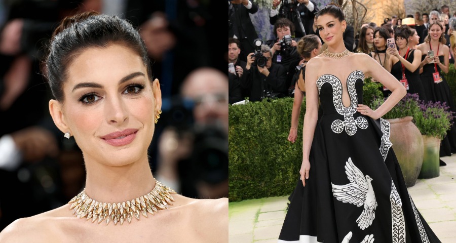 Anne Hathaway Shuts Down Plastic Surgery Rumors: “It’s Just Two Braids”