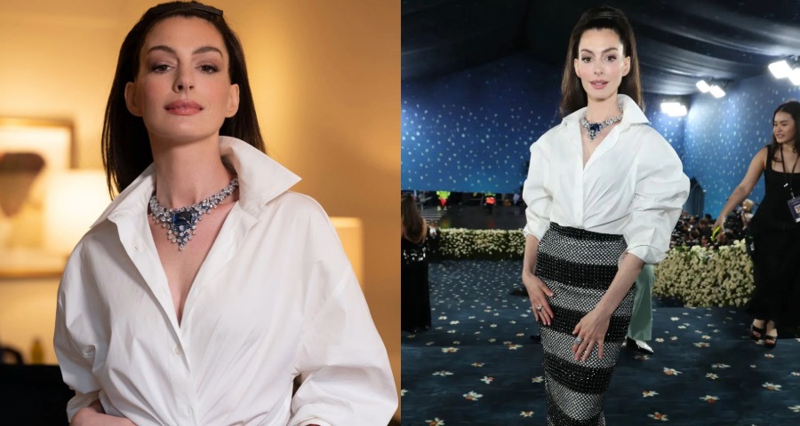 Anne Hathaway Steals the Spotlight With Stunning 2025 Met Gala Look