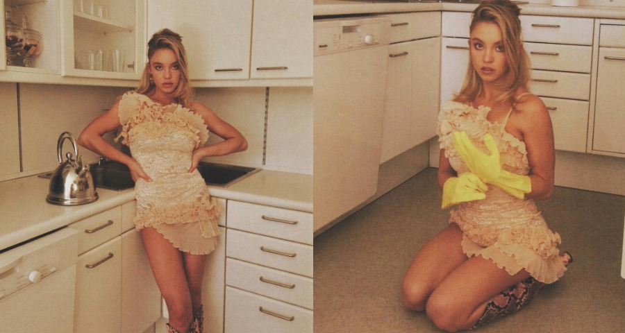 Sydney Sweeney Turns Heads in Ruffled Mini Dress as Fans Shower Her With Praise