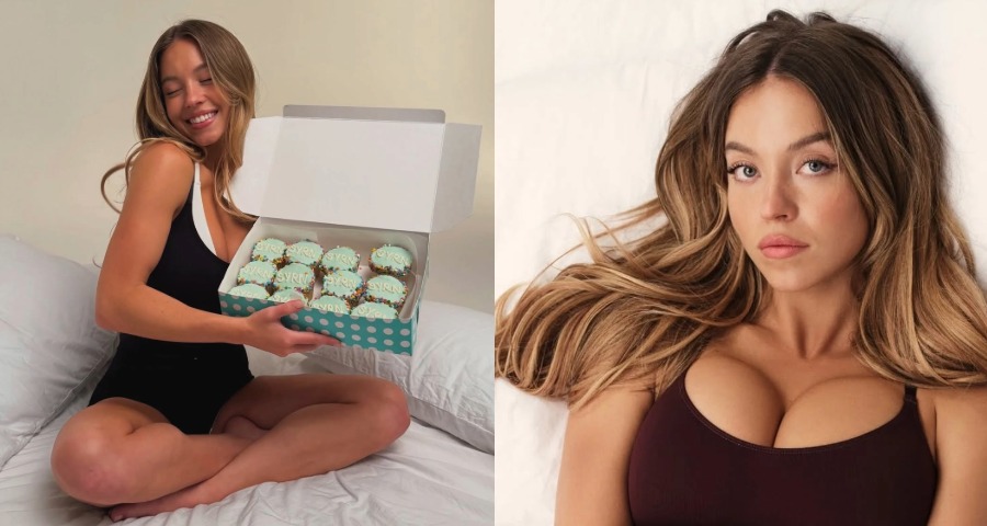 Sydney Sweeney Turns Heads in Sweet SYRN Promo Featuring Cupcakes